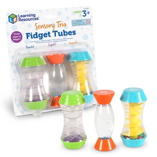 Learning Resources Sensory Trio Fidget Tubes